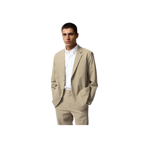 UNIQLO Деловой костюм мужской темно-бежевый