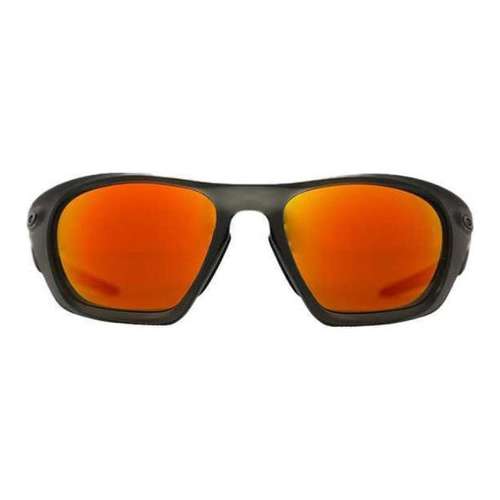Oakley Оригинальный дизайн фигурных солнцезащитных очков унисекс черный