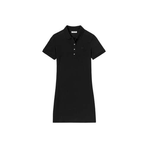 LACOSTE Короткое платье с короткими рукавами для женщин