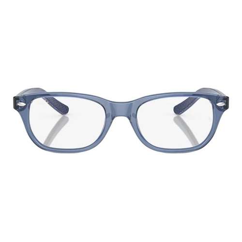 RayBan Ацетатные квадратные детские очки с синей оправой