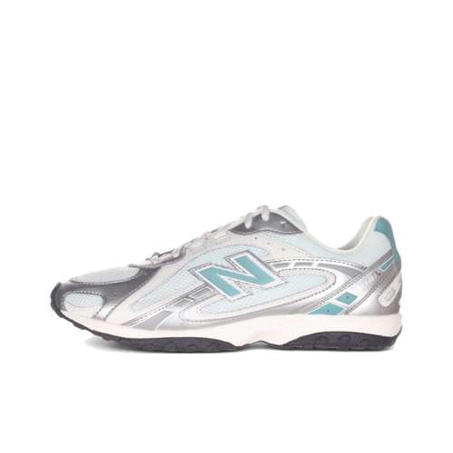 New Balance 204L Удобная и Легкая Устойчивая к Износу Низкая Повседневная Обувь Унисекс Белая Серебряная