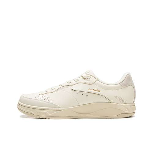Li NING Hedge Low Топ Скейтборд Кроссовки Унисекс Экрю