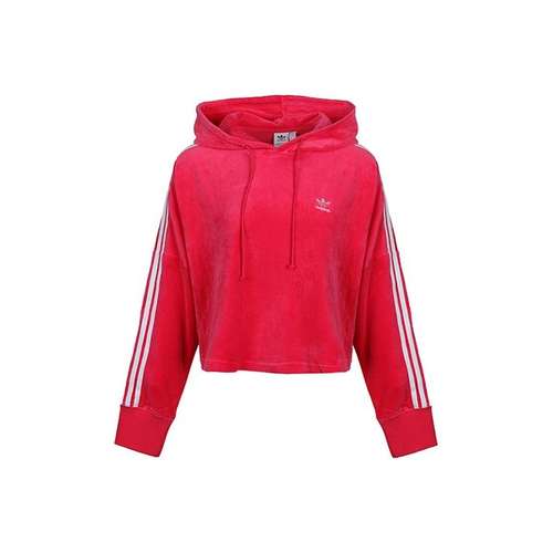 Adidas Originals Худи-Ханьфу Платье Женское Розово-Красное