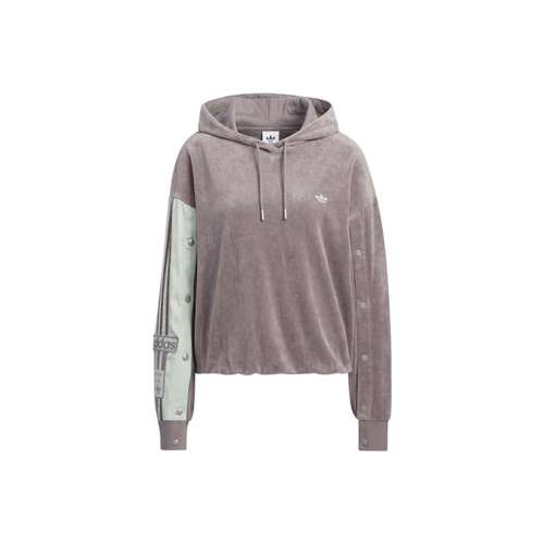 Adidas Originals Худи-ханьфу платье Женское Серый Розовый