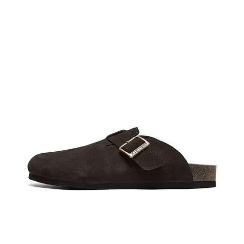 SKECHERS MENS USA Домашние тапочки Мужские Черные