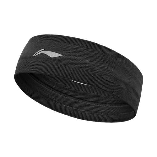Li-Ning Унисекс повязка на голову для спорта, фитнеса, баскетбола и йоги, гигроскопичная, прочная, с эластичной лентой