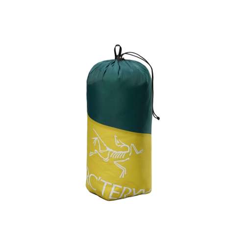 Arcteryx ReCUT™ Водонепроницаемый органайзер для одежды 4L Маленький Нейлон Унисекс Желтый & зеленый