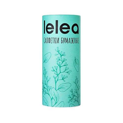 LELEA Салфетки бумажные Green (в тубе)