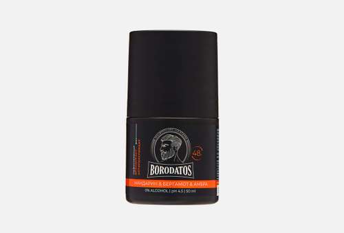Парфюмированный дезодорант-антиперспирант | Borodatos | Mandarin & Bergamot & Amber