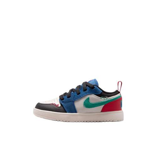 Jordan Air Jordan 1 Детские баскетбольные кроссовки Low Топ Многоцветный Kids