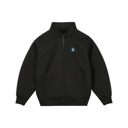 Платье-ханьфу в стиле худи унисекс черного цвета от Palace X Carhartt WIP Collaboration