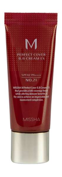 Missha Perfect Cover BB Cream Ex SPF 42 Travel Size