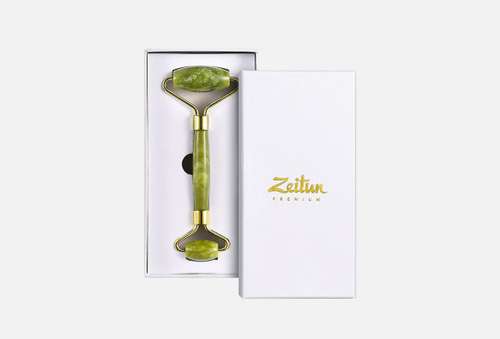 Нефритовый массажёр для лица | Zeitun | Jade massage roller