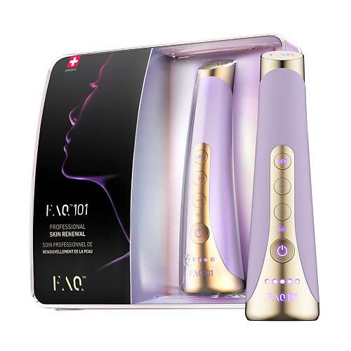 FOREO МАССАЖЕР ДЛЯ ЛИЦА ДЛЯ ОБНОВЛЕНИЯ И ОМОЛОЖЕНИЯ КОЖИ С RF И LED-ТЕРАПИЕЙ FAQ 101