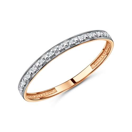 Золотое кольцо с бриллиантами