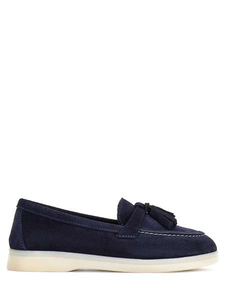 Лоферы замшевые Mariki, MARINA GRAFOVA, loafers_blue01