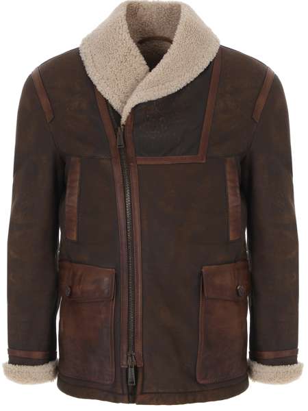 Дубленка укороченная, DSQUARED2, 74/0044/143