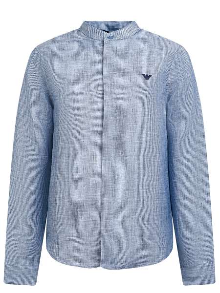 Рубашка изо льна, EMPORIO ARMANI, 3K4CJ4 4N50Z F909