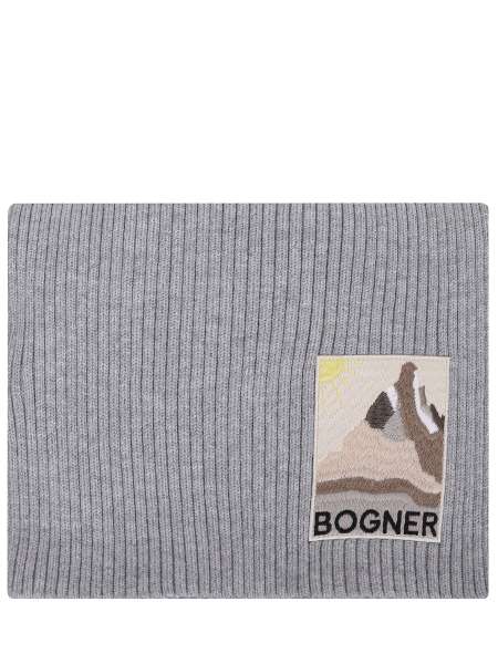 Шарф с логотипом, BOGNER, 96367096/11
