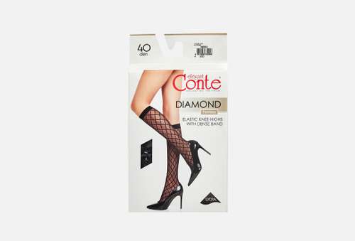 Гольфы | CONTE ELEGANT | FANTASY DIAMOND nero