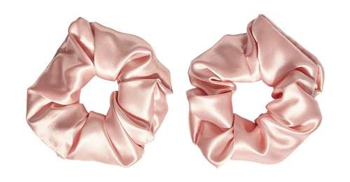 Ayris Silk Резинки Широкие Розовая пудра