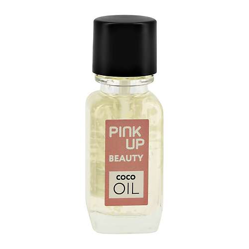 PINK UP Масло для ногтей и кутикулы BEAUTY с кокосовой стружкой Сoco oil