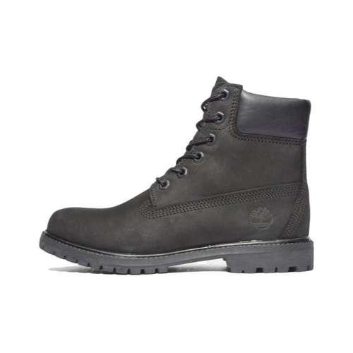 Timberland Премиум Бычья замша Устойчивая к истиранию Увеличение высоты Короткий Аутдор Женский Черный