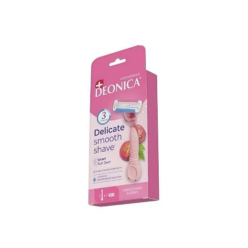 Deonica Бритвенный станок со сменной кассетой FOR WOMEN