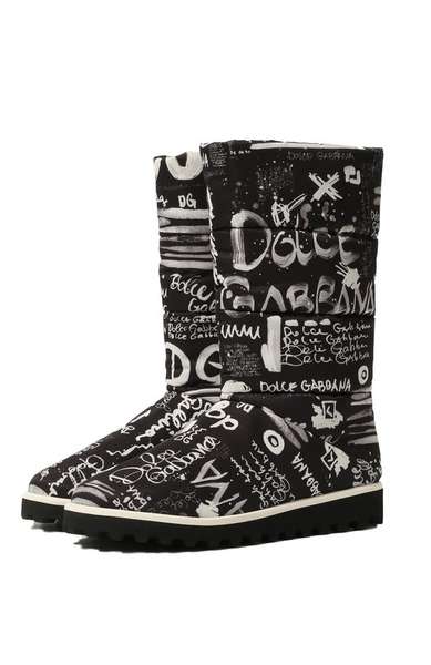 Детское: Утепленные сапоги Dolce & Gabbana