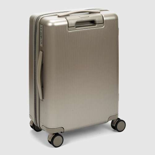 Чемодан Zhongshan Silk размер 21, серый шампань