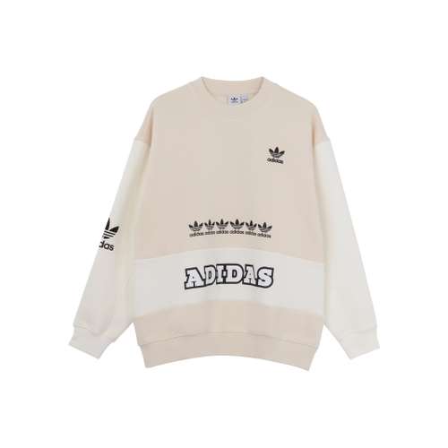 Adidas Originals Худи-платье в стиле Ханьфу Женское Экрю