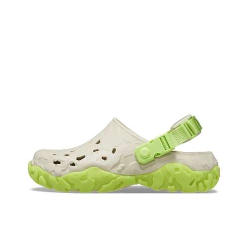 Crocs ЭВА Спортивные сандалии мужские белые зеленые