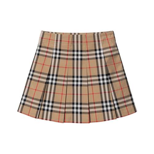 Юбка Burberry FW23 Архив Бежевый Детская