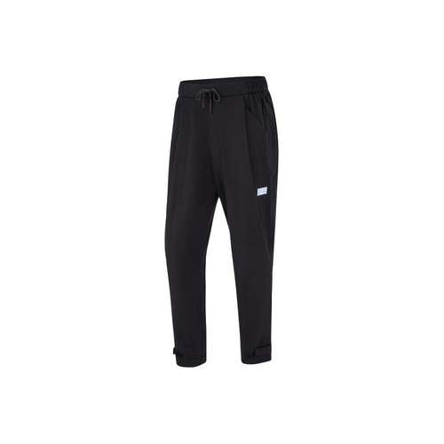 New Balance Вязаные тренировочные брюки мужские черные