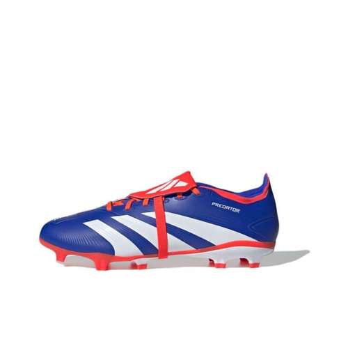 Adidas PREDATOR LEAGUE Удобные и Легкие Противоскользящие Устойчивые к Износу Футбольные Бутсы Унисекс Синие Белые