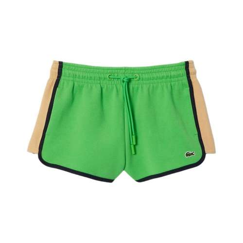 LACOSTE Повседневные шорты женские зеленые