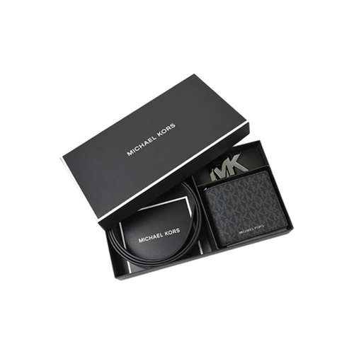MICHAEL KORS MK Кожаный Кошелек Мужской Черный