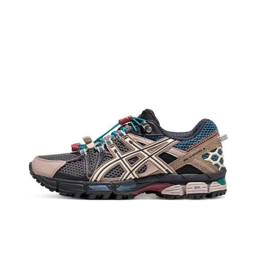 Asics Gel Kahana 8 FL Ткань Амортизация Устойчивость к истиранию Дышащий Отскок Низкий Верх Повседневный Бег по тропе