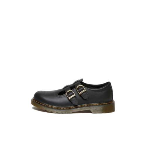 Dr.Martens Низкие Кожаные Туфли Черные Детские
