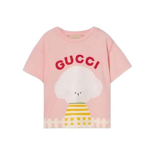 GUCCI T-рубашка Розовая для младенцев и малышей