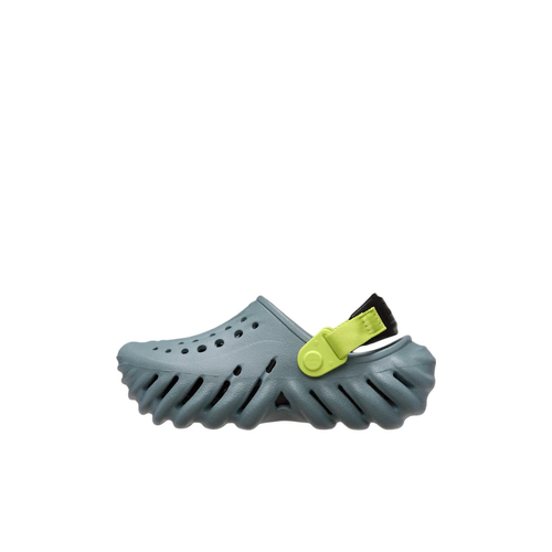 Crocs Echo Clog Kids Сабо Резиновые Дышащие Поддерживающие Детские Синие Зеленые Черные
