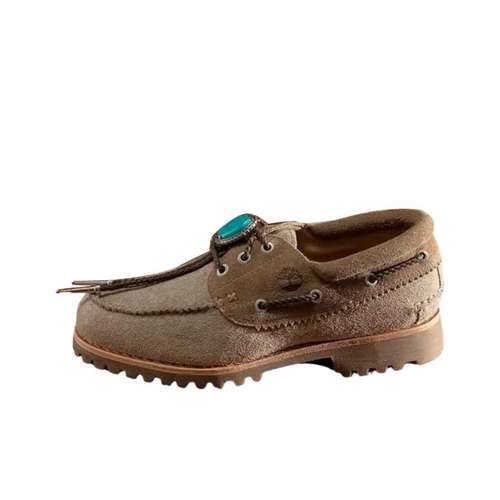 Timberland x Packer AUTHENTICS Collection Мягкий и Комфортный Топсайдеры Мужской Серый Коричневый