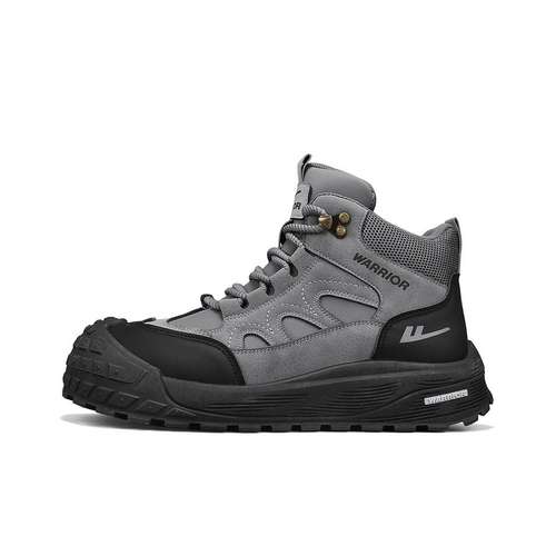 Warrior Альпинистские и туристические ботинки High Top Черный Серый Мужской