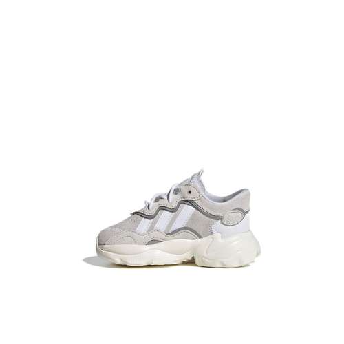Adidas Originals Ozweego Кожа Спортивная Повседневная Обувь Серый Для Малышей и Детей