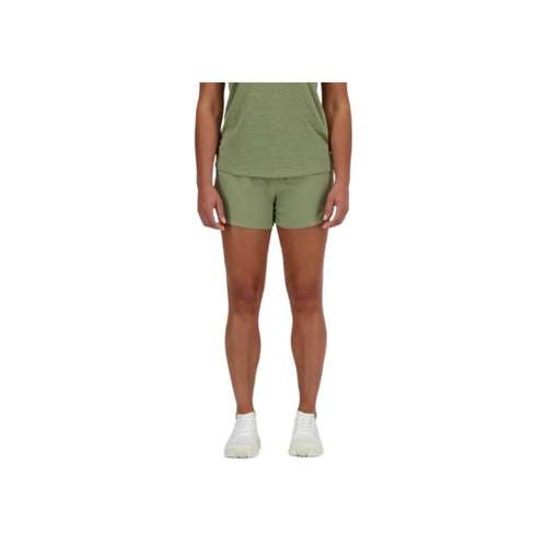 New Balance NB RC Short 3' Спортивные шорты Женские Зеленые