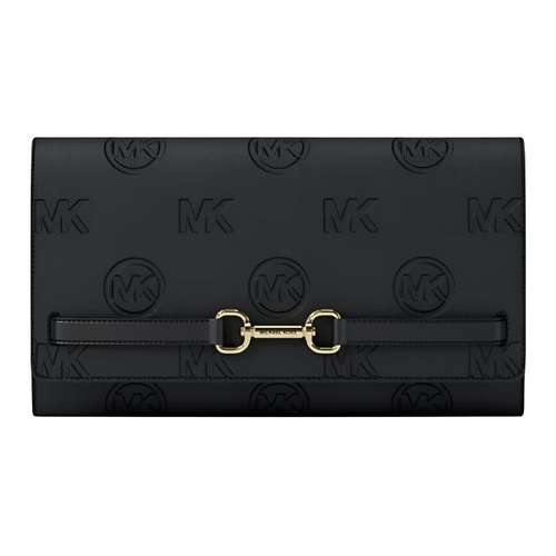MICHAEL KORS Carson Полиуретан Кошелек Большой Женский Черный