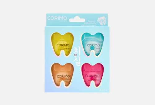 Набор зубных нитей | Corimo | Ultra flat waxed