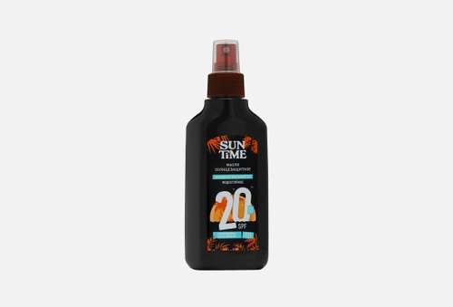 Масло для загара SPF 20 | Sun Time | Tanning Oil