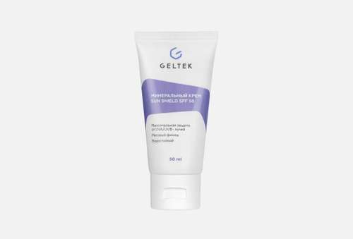 Солнцезащитный крем для лица SPF 50 | Гельтек | Mineral