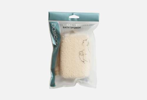 Губка для тела сизалевая | BASICARE | SISAL / TOWELLING BATH SPONGE